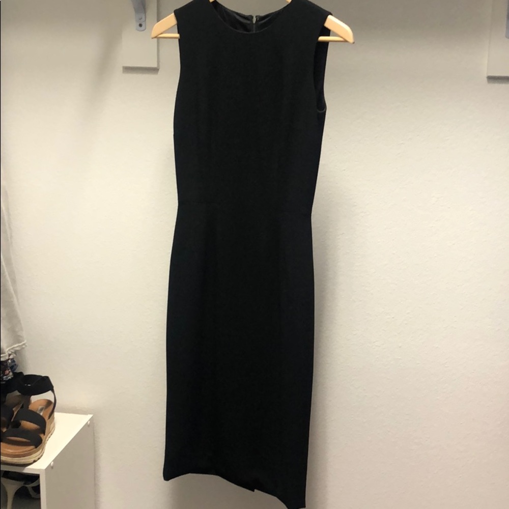 Dolce & Gabbana sleeveless black cocktail dress